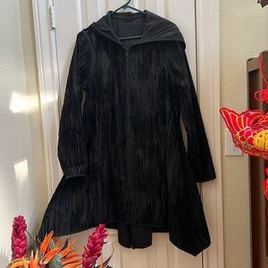 Mycra Pac Now Reversible Velvet Long Hooded Jacket s/m
